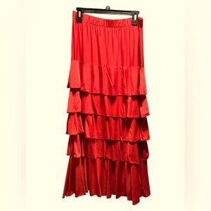 Custom ruffled skirt